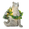 Bear with Tree and LED Wreath | Putti Christmas Canada