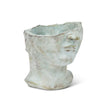 Half Male Face Planter - Large | Putti Fine Furnishings Canada