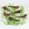 Brown Birdclip with Pointed Tail | Putti Christmas