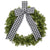 Boxwood Wreath with Ribbon - Large | Putti Christmas Canada