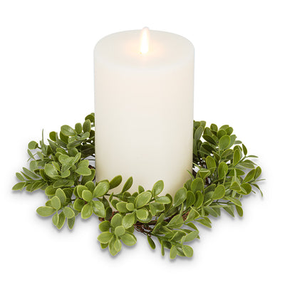 Boxwood Candle Ring