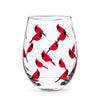 Cardinal Stemless Goblet | Putti Christmas Canada