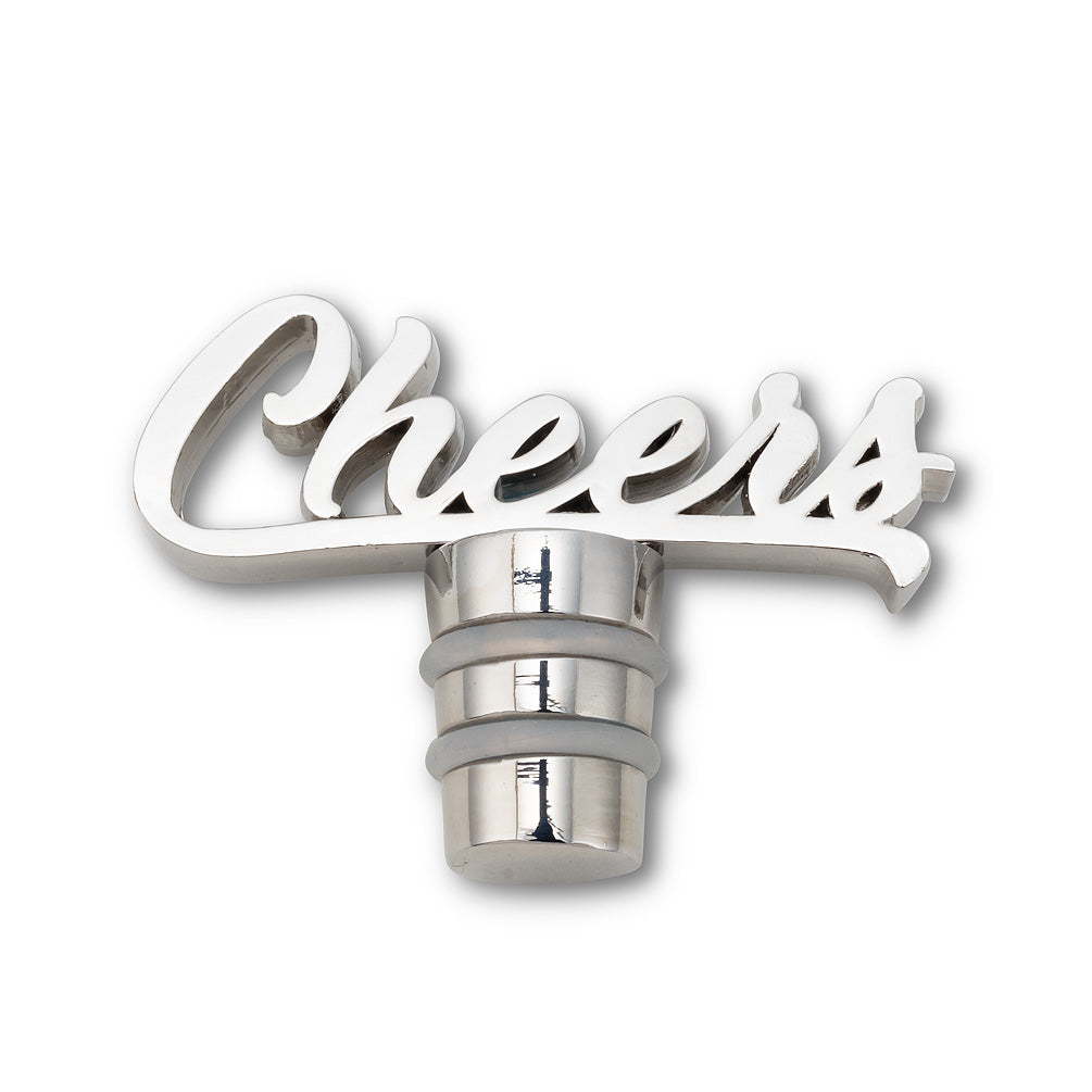 Cheers Bottle Stopper | Putti Fine Furnishings 
