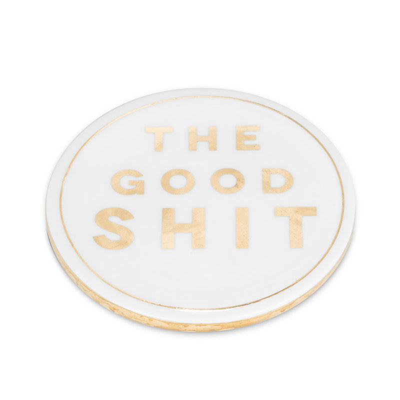 The Good Shit Coaster | Putti Fine Furnishings Canada 