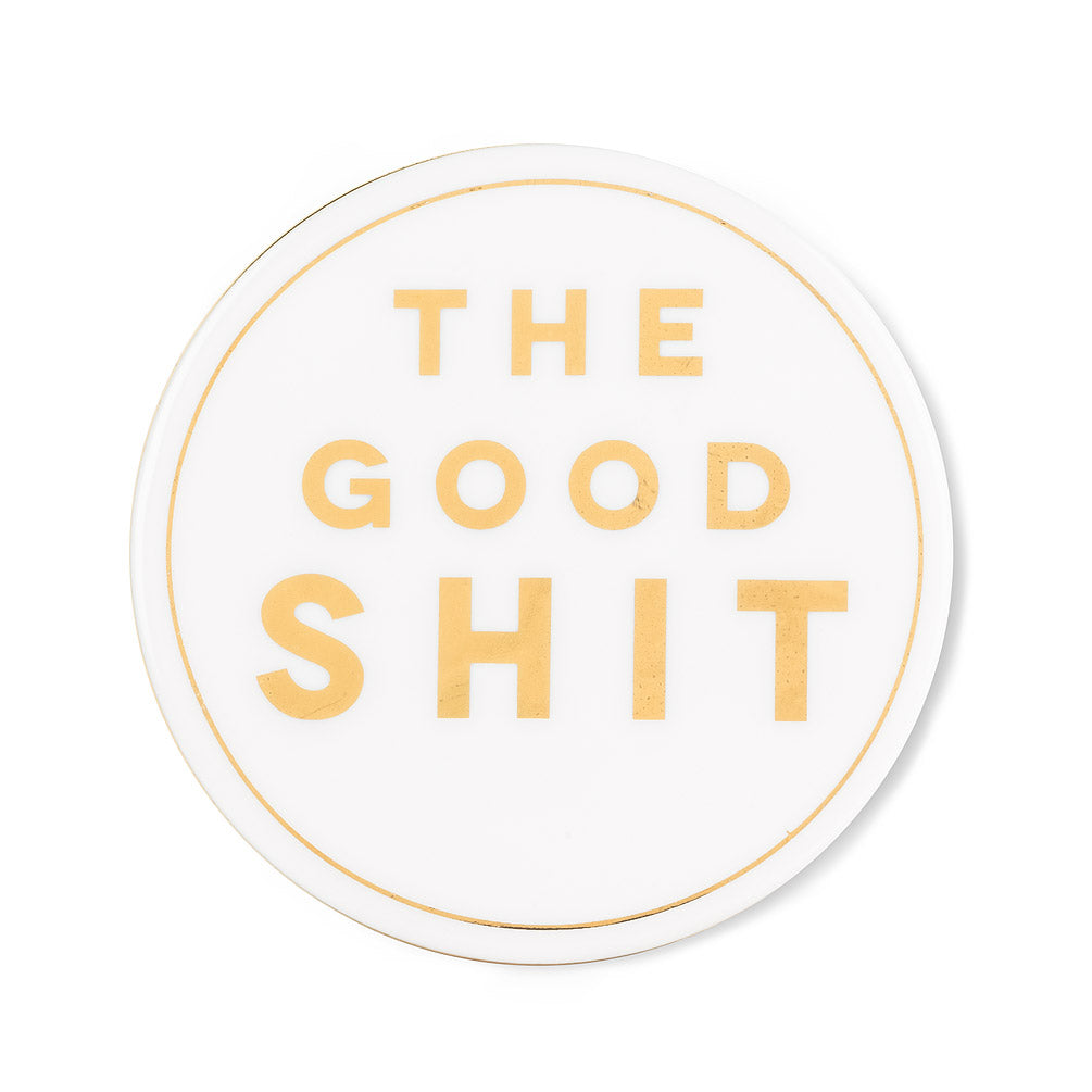 The Good Shit Coaster | Putti Fine Furnishings Canada 