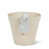 White Bunny Pot Hanger | Putti Fine Furnishings Canada