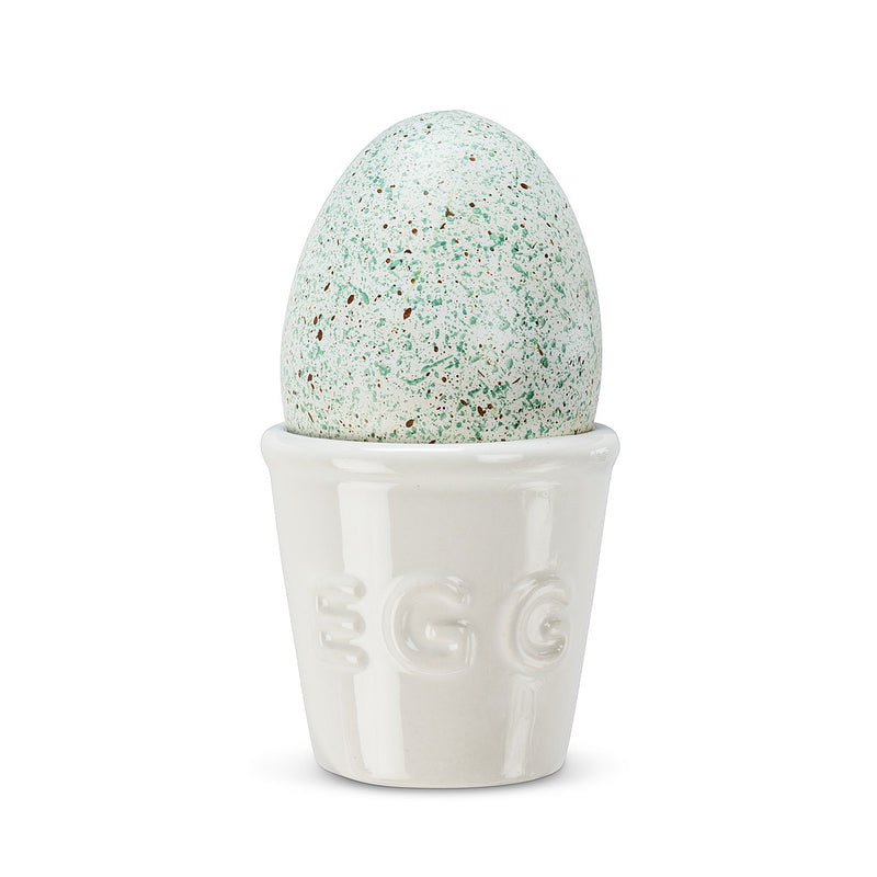Simple Egg Cup with “EGG” | Putti Fine Furnishings Canada 