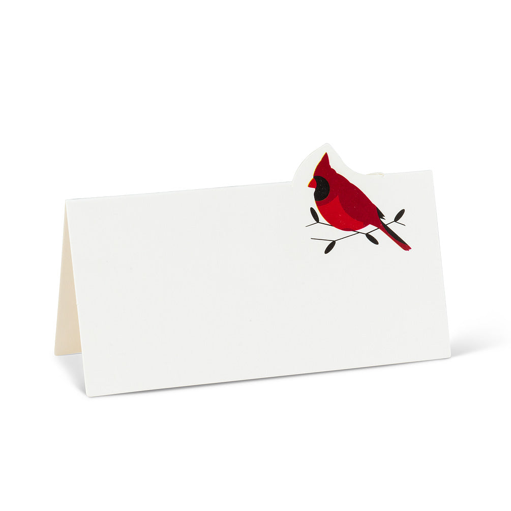 Cardinal Fold Over Place Cards
