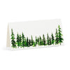 Evergreen Folded Placecards | Putti Fine Furnishings Christmas