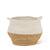 Round Rope Basket with Handles | Putti Fine Furnishings Canada 