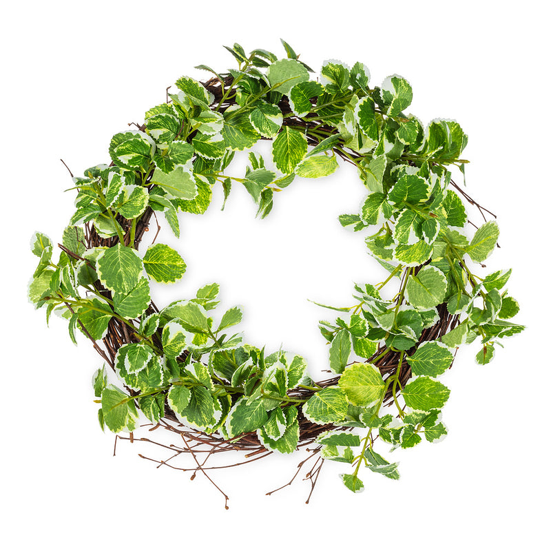 Variegated Greenery Wreath | Putti Fine Furnishings Canada