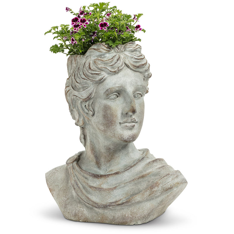 Large Roman Woman Planter |  Putti Fine Furnishings Canada