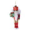 Nutcracker with Beard Glass Ornament | Putti Christmas Celebrations Canada