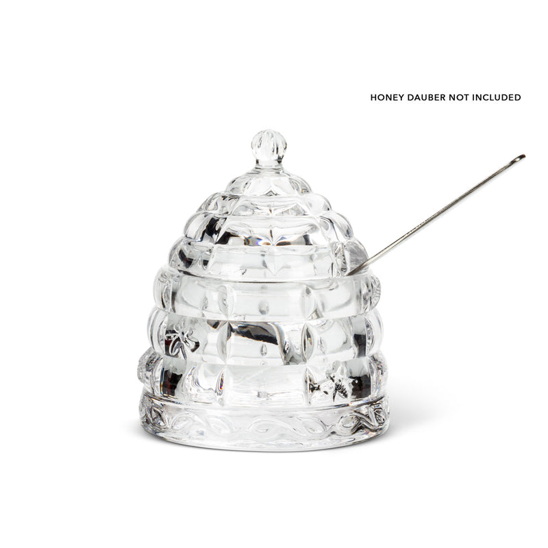 Beehive Honey Pot with Lid | Putti Fine Furnishings Canada 