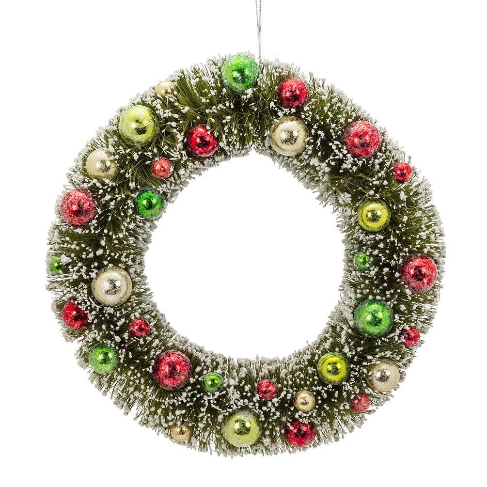 Large Green Brush Wreath