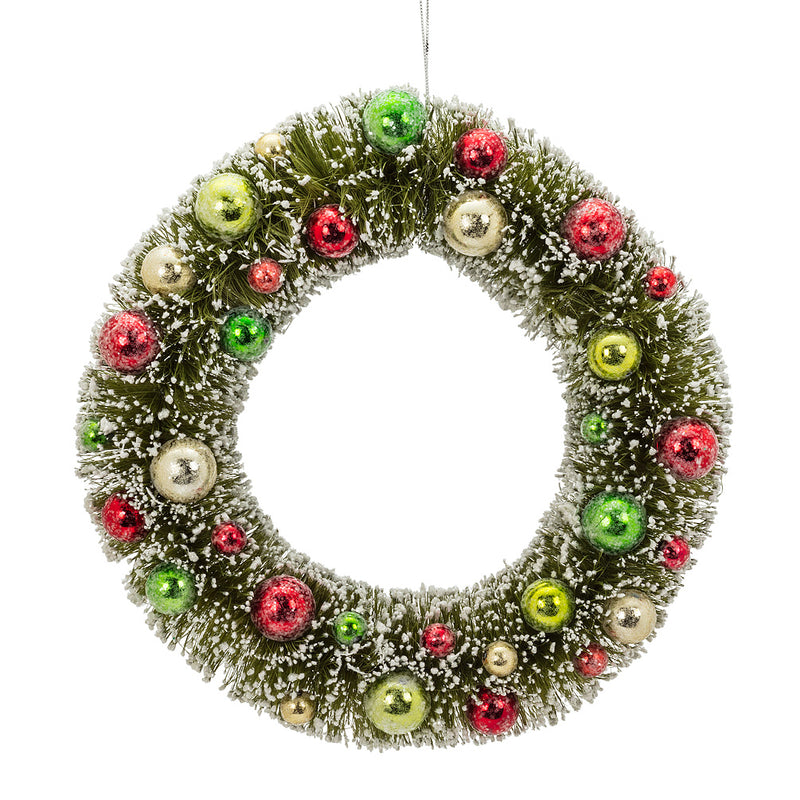 Large Green Brush Wreath