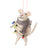Felt Mouse with Lights Ornament | Putti Christmas Celebrations 