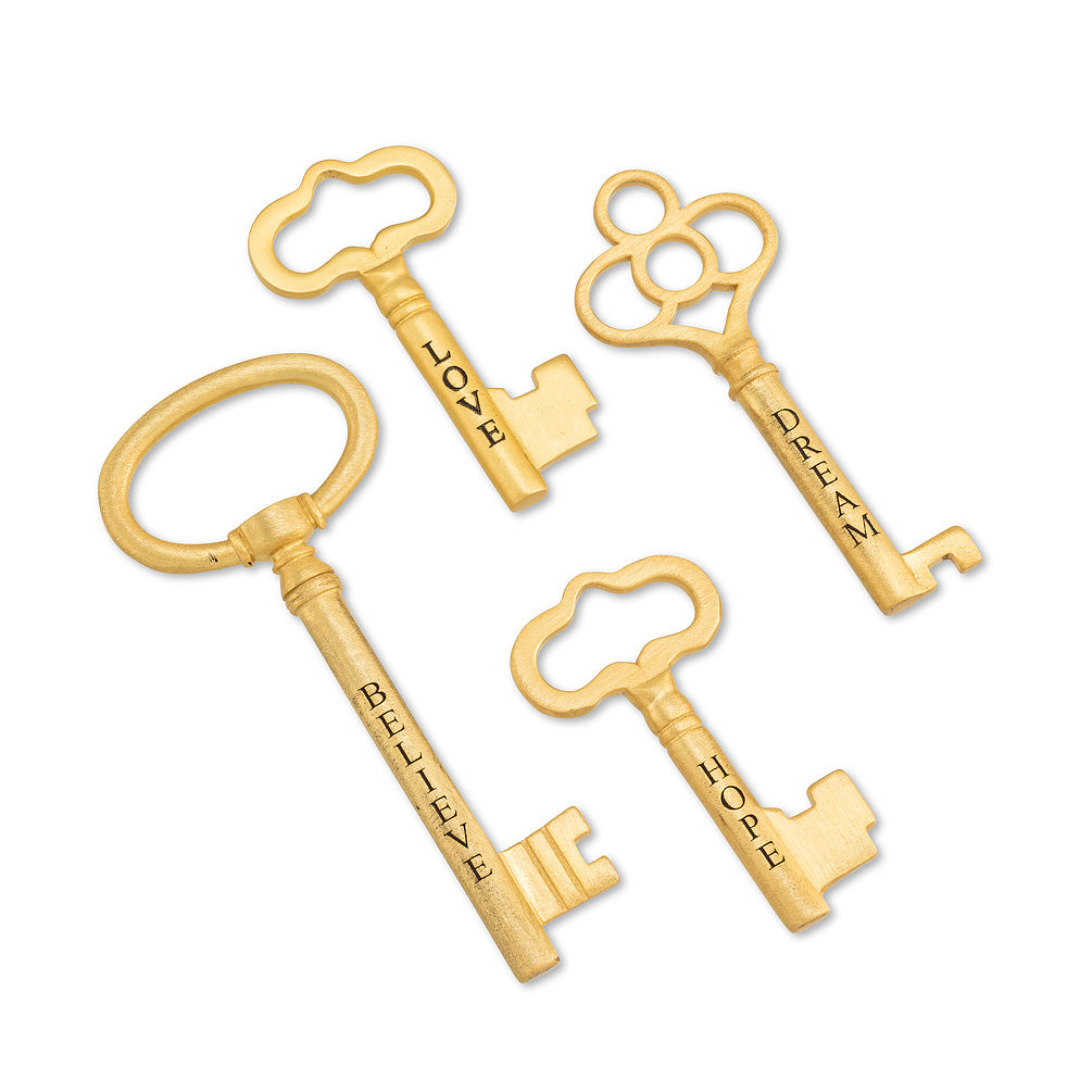 Key Pendant with Word | Putti Fine Furnishings