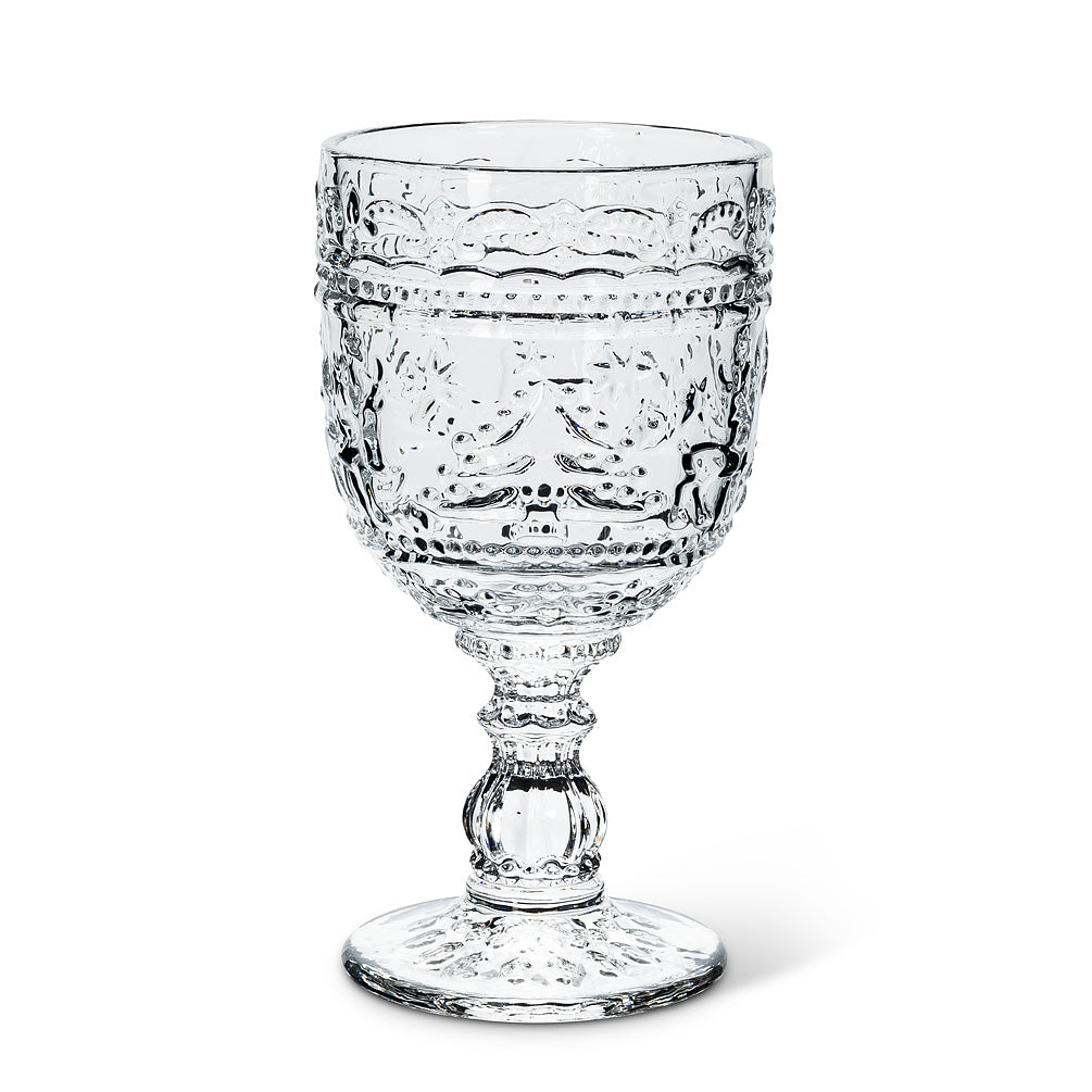 Holiday Motif Goblet | Putti Christmas Canada