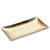 Long Slim Plate with Gold Foil - Putti Fine Furnishings Canada 