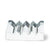 Ridged Acrylic Soap Dish | Putti Fine Furnishings 