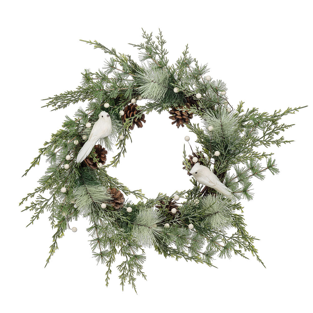 Wreath with Doves | Putti Christmas Canada