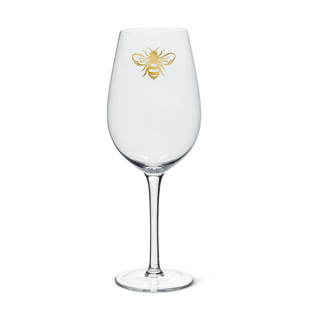 Gold Bee Goblet  | Putti Fine Furnishings 