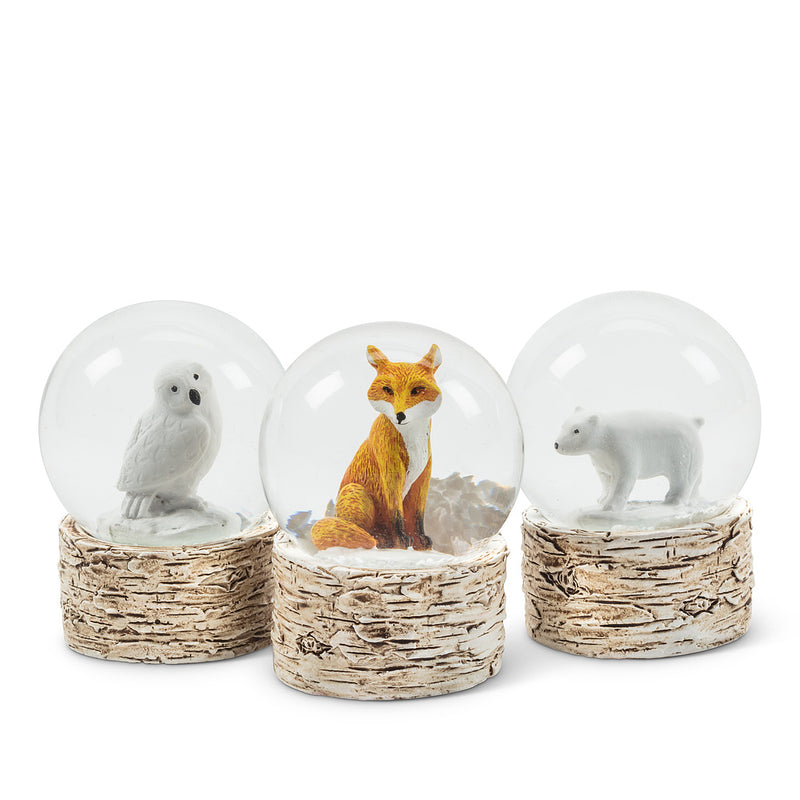 Mini Fox Snow Globe | Putti Christmas Celebrations 