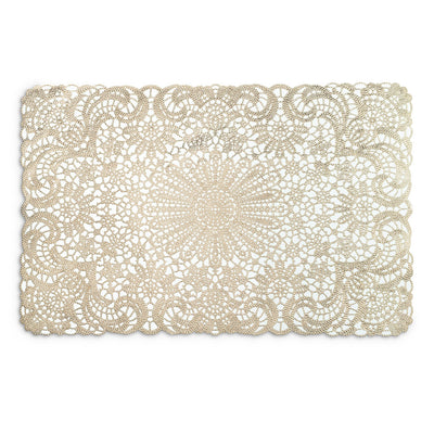 Gold Lace Placemats | Putti Fine Furnishings Canada