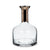 Large Wide Carafe with Metallic Top - Pewtwr