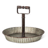 Round Tray with Centre Post | Putti Fine Furnishings