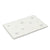  White Felt Table Mat with Snowflake, AC-Abbott Collection, Putti Fine Furnishings