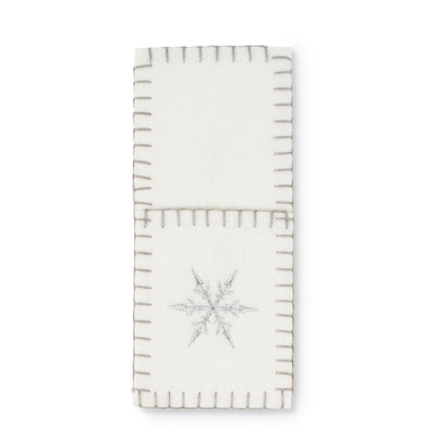 Cutlery holder with Snowflake, AC-Abbott Collection, Putti Fine Furnishings