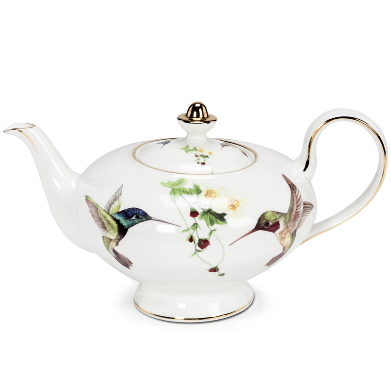  Hummingbird Teapot, AC-Abbott Collection, Putti Fine Furnishings