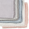 Linen Napkin with Ball Trim - Dove Grey -  Tableware - AC-Abbot Collection - Putti Fine Furnishings Toronto Canada - 2