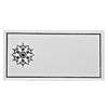 Silver Snowflake Place Cards, AC-Abbott Collection, Putti Fine Furnishings