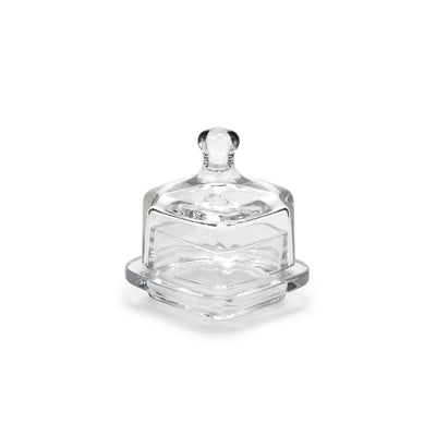 Small Square Covered Butter Dish