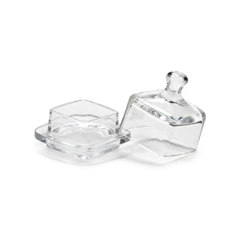 Small Square Covered Butter Dish