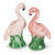  Pink Flamingo Salt and Pepper Set, AC-Abbott Collection, Putti Fine Furnishings