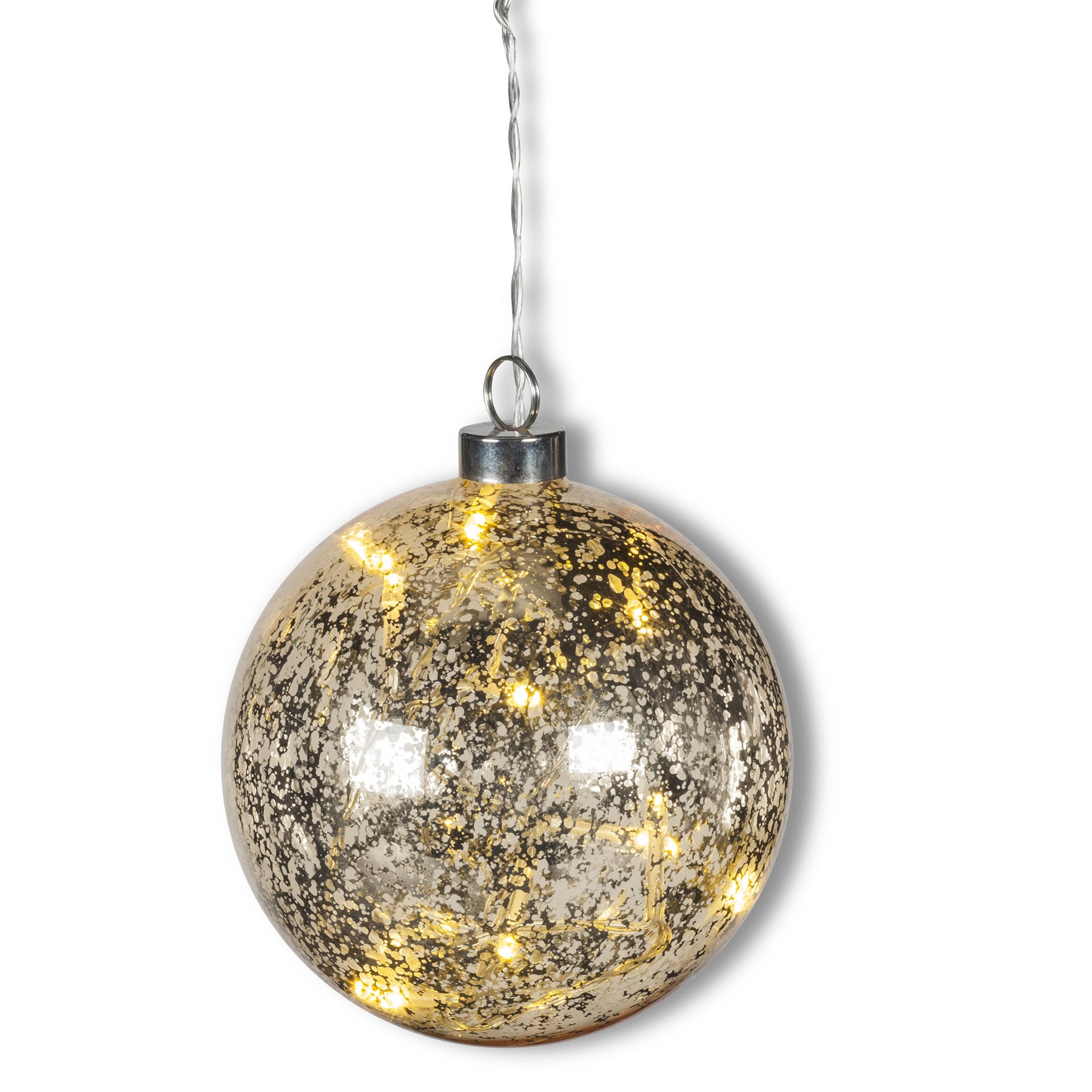  Hanging Ball LED Light - Gold, AC-Abbott Collection, Putti Fine Furnishings
