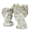 Woman Head Planter - Large, AC-Abbot Collection, Putti Fine Furnishings