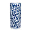 Umbrella Stand Indigo Patterned -  Accessories - Abbot Collection - Putti Fine Furnishings Toronto Canada