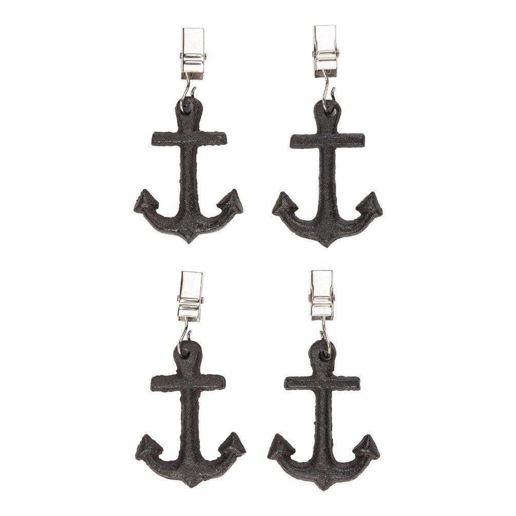  Set of 4 Anchor Tablecloth Weights, AC-Abbott Collection, Putti Fine Furnishings