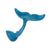  Whale Tail Wall Hook - Antique Blue, AC-Abbott Collection, Putti Fine Furnishings