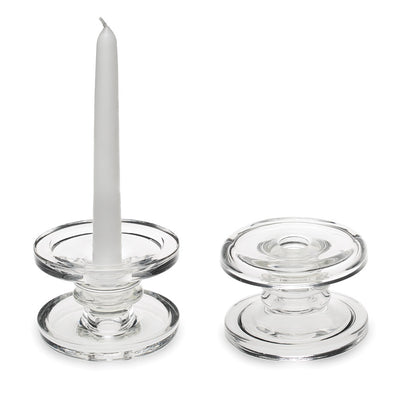 Reversible Pillar / Taper Candle Holder -  Candle Accessories - AC-Abbot Collection - Putti Fine Furnishings Toronto Canada - 1