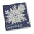Window Snowflakes - Large & Small 2pc set -  Christmas Decorations - Abbot Collection - Putti Fine Furnishings Toronto Canada