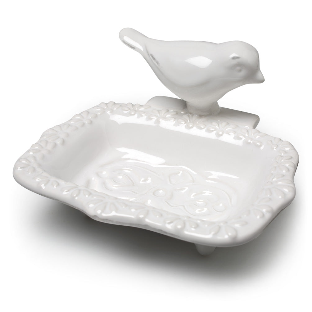 Bird Soap Dish - Putti Fine Furnishings Canada
