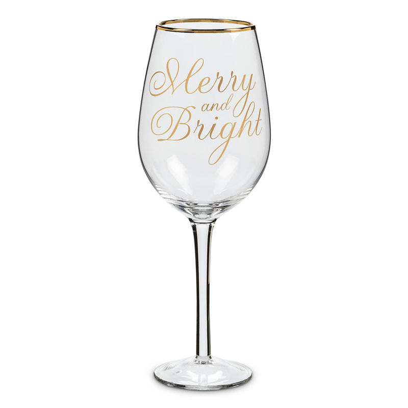  Merry & Bright Goblet, AC-Abbott Collection, Putti Fine Furnishings