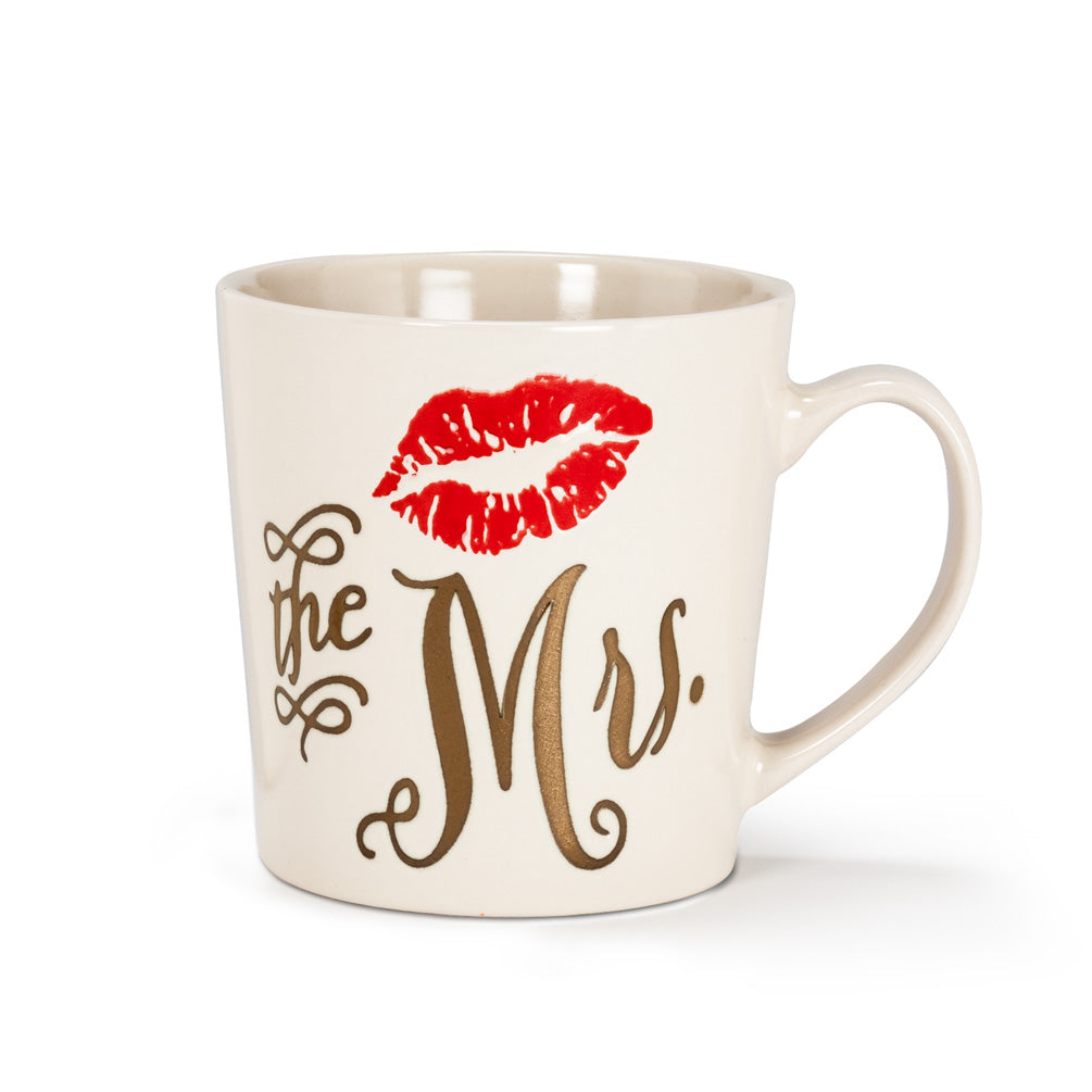 Large Mug with Lips- The Mrs