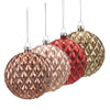 Quilted Disc Ornament, AC-Abbott Collection, Putti Fine Furnishings